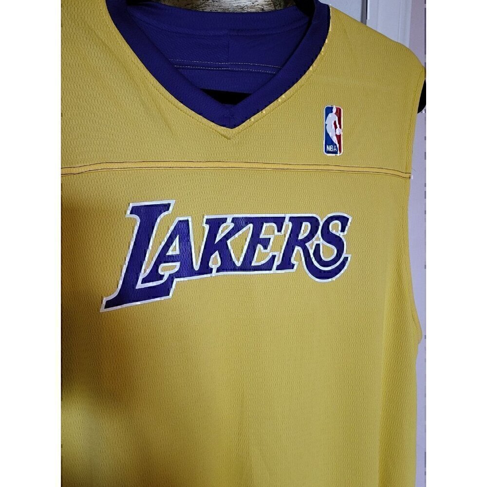 Alleson Athletic Team NBA Lakers 22 Reversible Jersey Size XL NWOT - Picture 5 of 8